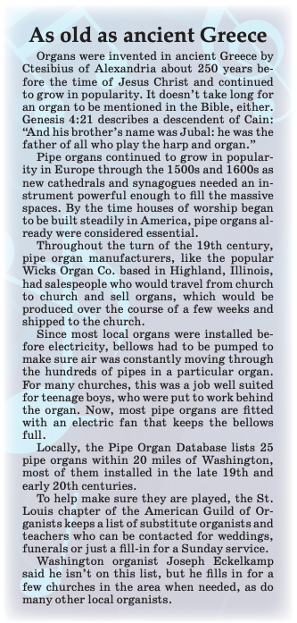 Organs as old as ancient Greece